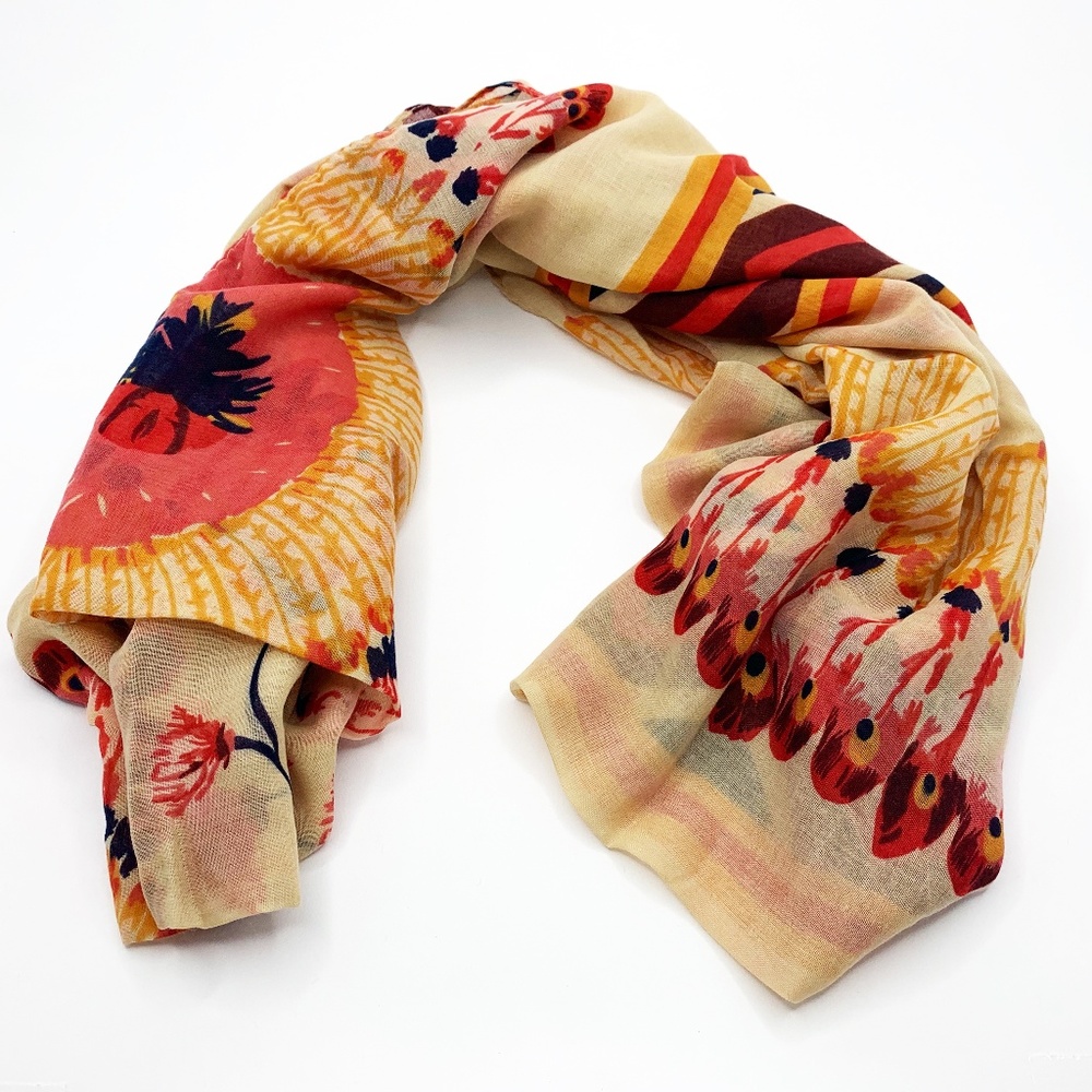 Women's Designer Fashion Scarves Sheer By Oori